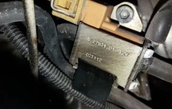 Mercedes-Benz E W211 Turbo solenoid valve 5.27931.01