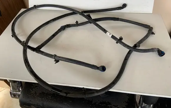 Audi A8 S8 D4 4H Headlight washer hose/pipe 4H0955970F 4H0955667B 4H0955667