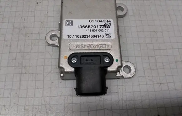 Opel Vectra C ESP acceleration yaw rate sensor 09184504 13665701