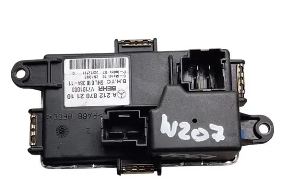 Mercedes-Benz E C207 W207 Heater blower motor/fan resistor A2128702110 V7191003 5HL01038411