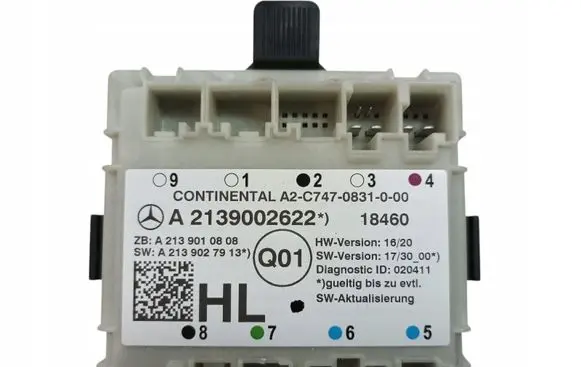 Mercedes-Benz C W205 Other control units/modules A2139002622