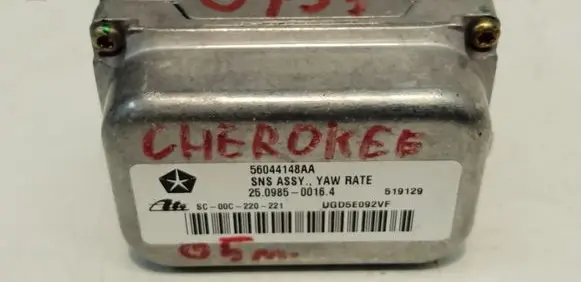Jeep Grand Cherokee (WK) ESP acceleration yaw rate sensor 56044148AA