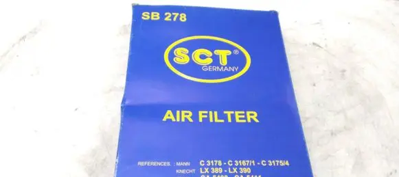 Opel Astra F Air filter LX389 CA5400 SB278