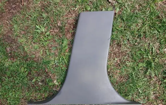 Jaguar XF X250 (B) pillar trim (bottom) 08190874 8X23F243A52AD