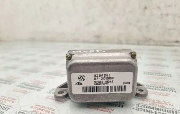 Volkswagen Golf V ESP acceleration yaw rate sensor 1K0907655B