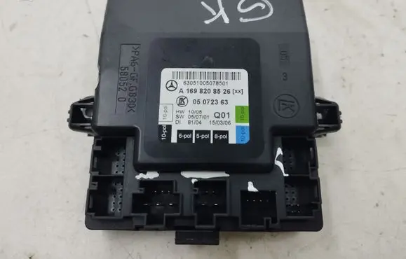 Mercedes-Benz B W245 Door control unit/module A1698208526 05072363