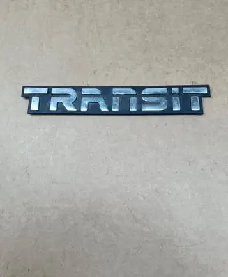 Ford Transit Manufacturers badge/model letters