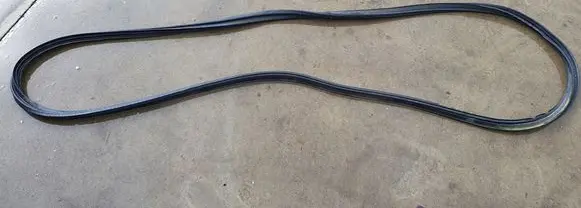 Hyundai Santa Fe Trunk rubber seal (body) 