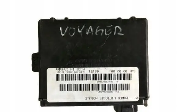 Chrysler Voyager Tailgate/trunk control unit/module P05082068AF