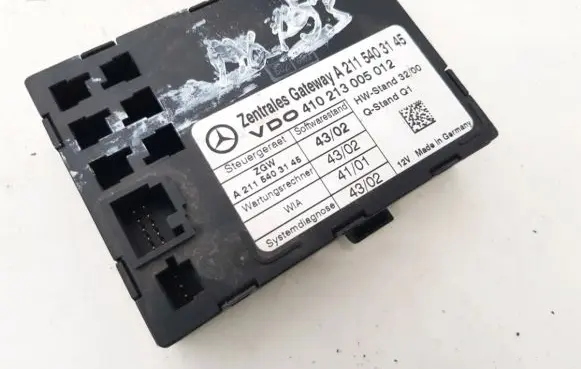 Mercedes-Benz E W211 Other control units/modules 410213005012 a2115403145