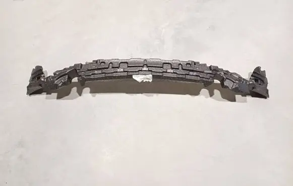Front bumper foam support bar