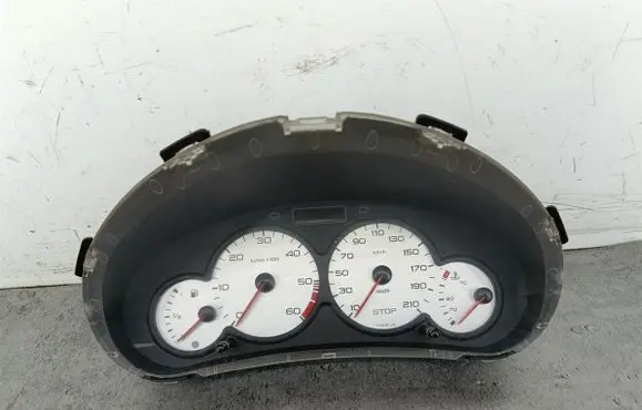 Peugeot 206 Speedometer (instrument cluster) 9648836580
