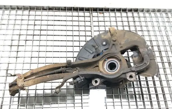 Porsche Cayenne (9PA) Front wheel hub spindle knuckle 7L0407258A