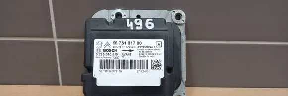 Peugeot 3008 I Airbag control unit/module 9675181780 0285010830