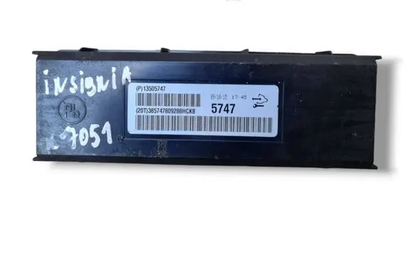 Opel Insignia A Air conditioner control unit module 13505747