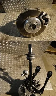 BMW 5 G30 G31 Rear wheel hub 68611378664629