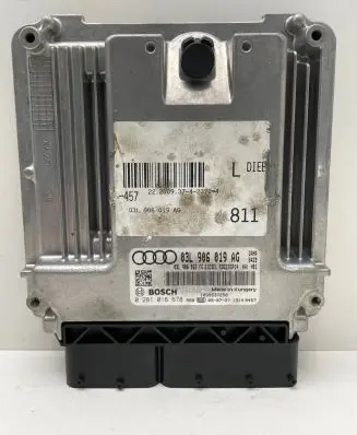 Audi A6 S6 C6 4F Engine control unit/module 03L906019AG 03L906022FG 0281016678
