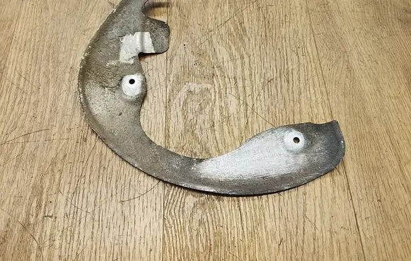 Porsche Macan (95B) Front brake disc dust cover plate 95B615312G