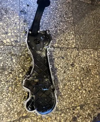 Opel Corsa D Timing chain cover 37004600