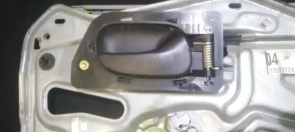 Rear door interior handle