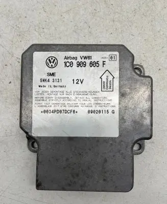 Skoda Superb B5 (3U) Airbag control unit/module 1C0909605F 09020115G 5WK43131