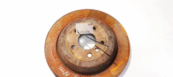 Mercedes-Benz ML W164 Rear brake disc neventiliuojamas