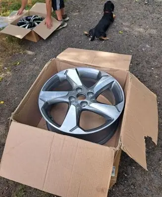 Ford Fiesta R17 alloy rim J1BC1007C1A