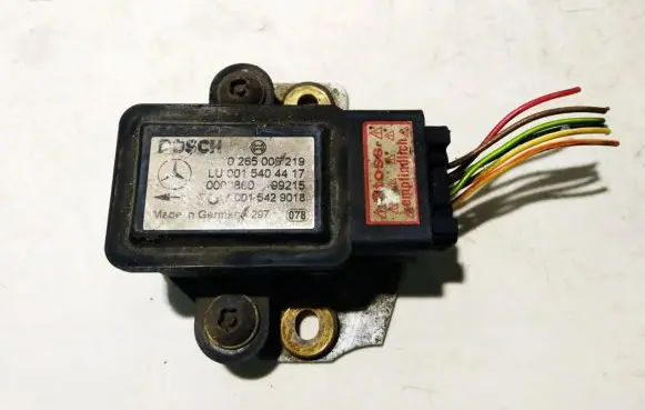 ESP acceleration yaw rate sensor