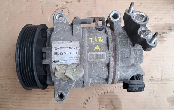 Peugeot 308 Air conditioning (A/C) compressor (pump) 9675657880 9809274880