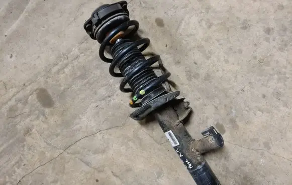 Volkswagen PASSAT CC Front shock absorber with coil spring 3C0413031D