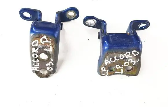 Front door hinge set