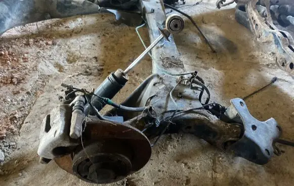 Renault Megane II Rear axle beam 