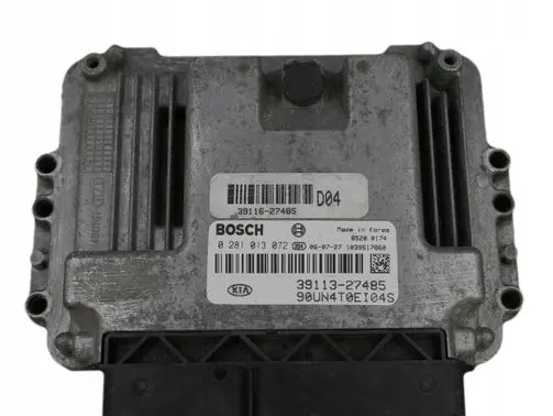 KIA Carens I Engine control unit/module 0281013072 3911327485