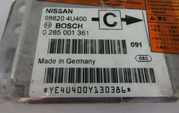 Airbag control unit/module