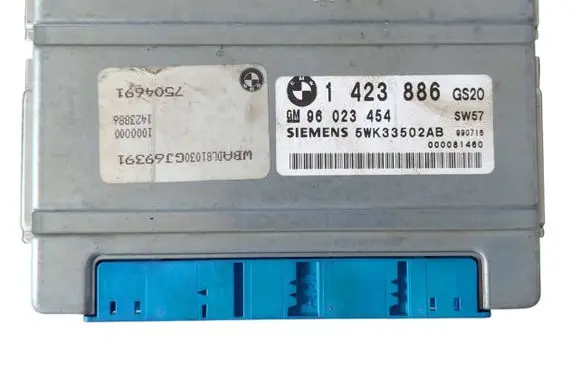 BMW 5 E39 Gearbox control unit/module 1423886 96023454 5WK33502AB