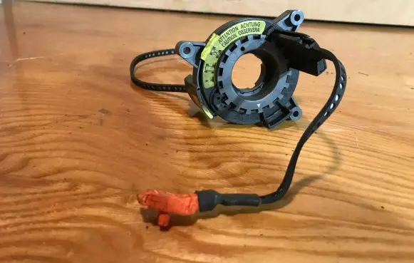 Peugeot 605 Airbag slip ring squib (SRS ring) SRS2PIN 61620005 9627442480