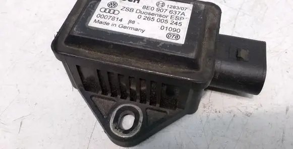 Audi A4 S4 B6 8E 8H ESP acceleration yaw rate sensor 8E0907637A 0265005245