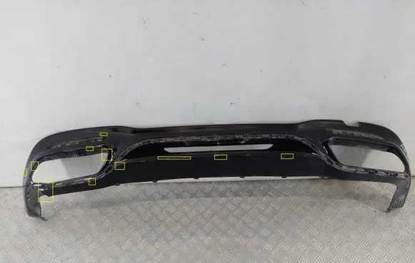 Mercedes-Benz S W222 Rear bumper lower part trim A2228855801