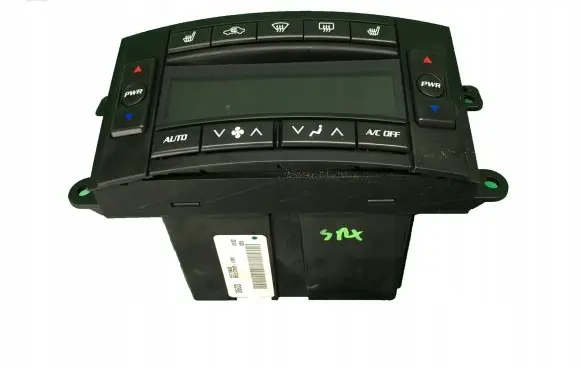 Cadillac SRX Climate control unit 25770603