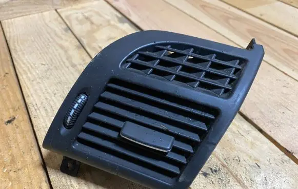 Dashboard side air vent grill/cover trim