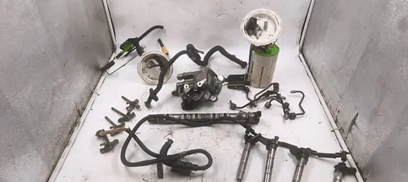 BMW 5 E60 E61 Fuel injection system set 0445010510 885053 0580303113