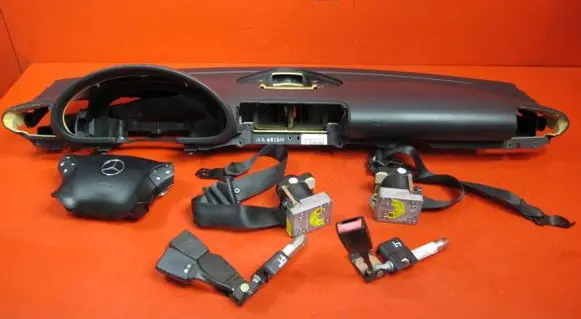 Mercedes-Benz C W203 Airbag set with panel 2034601198