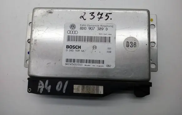 Audi A4 S4 B6 8E 8H ESP (stability system) control unit 8D0907389D 0265109463