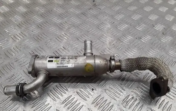 Jaguar S-Type EGR valve cooler 4R8Q9Y493AJ