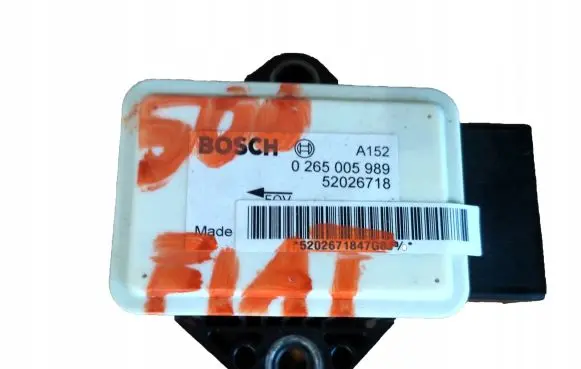 Fiat 500 ESP acceleration yaw rate sensor 0265005989