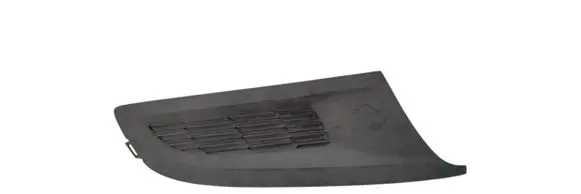 Volkswagen Polo V 6R Front bumper lower grill 6R0853666C