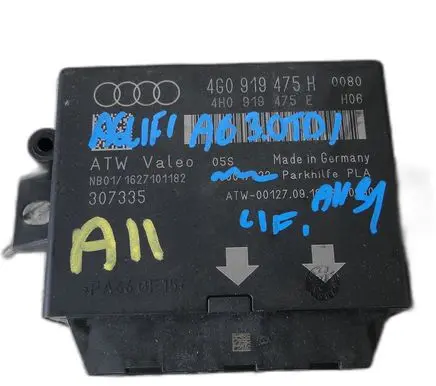 Audi A6 S6 C7 4G Trunk lid opening control unit 4G0919475H