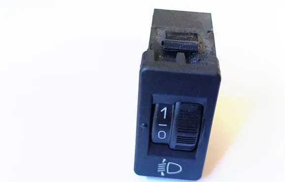 Headlight level height control switch