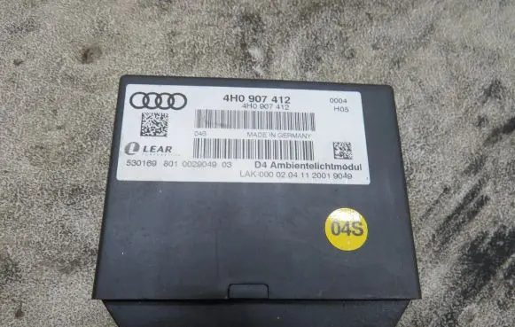 Audi A8 S8 D4 4H Other control units/modules 4H0907412