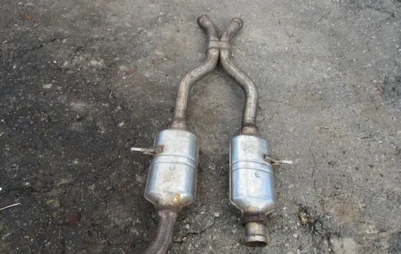 Mercedes-Benz ML W164 Middle muffler/silencer A1644908101-MERC A1644908101